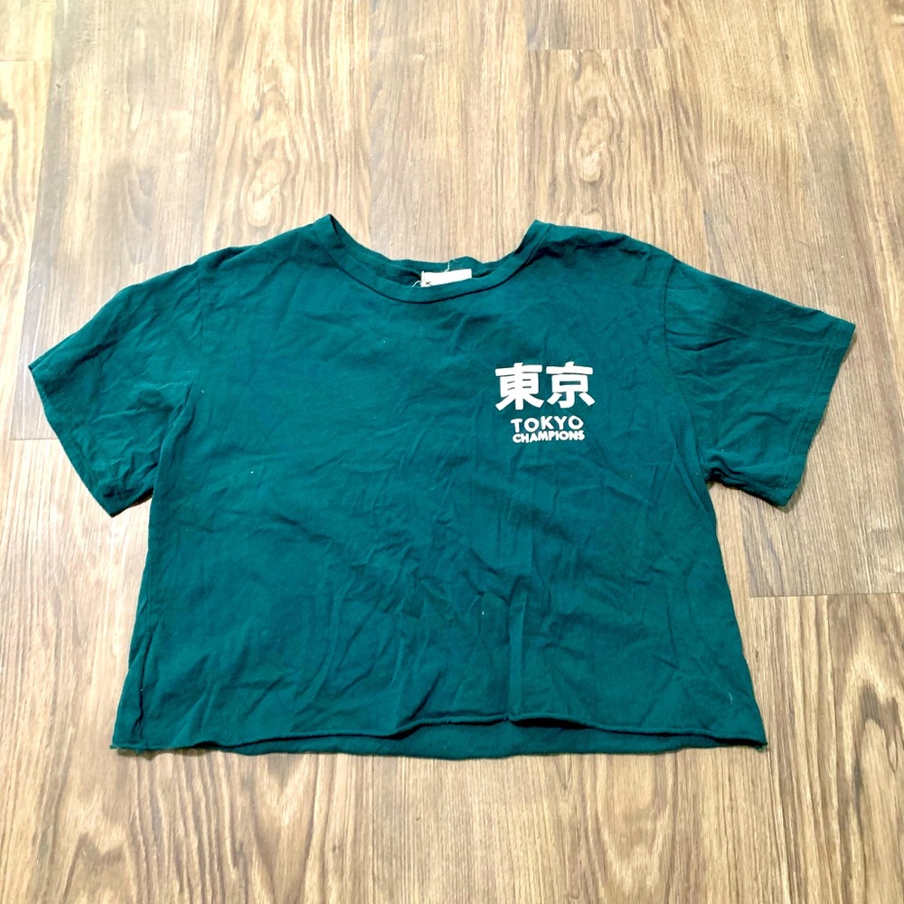 French Pastry short sleeve T-shirt Tokyo Champions Size Medium Crop